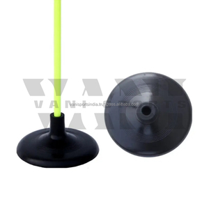Poste de Slalom Base de goma pesada sintética de 3KG de la mejor calidad, equipo de entrenamiento de gran venta del proveedor indio - Product Image 3