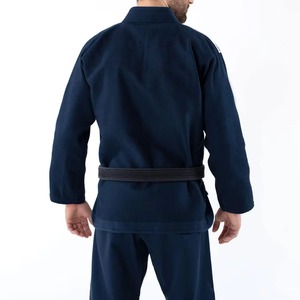 Blue Judo Gi Uniform Competition Cotton Judo Kimono IJF Color Standard - Product Image 2