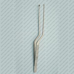 German Yasargil Bayonet Tumor Grasping Forceps 8 Inch 7mm Serrated Jaws Stainless Steel Reusable Neuro Spine Surgical <b>Instrument</b> - Product Image 4