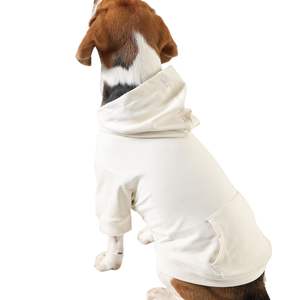 Ropa Cálida para Cachorros con Logotipo Personalizado, Sudadera con Capucha para Perro de Diseño Nuevo, Sudadera con Capucha de Felpa de Algodón Sólido de Lujo, Cómoda y Lavable - Product Image 4