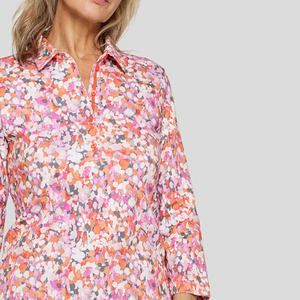 เสื้อโปโลสตรีขายดีที่สุดสำหรับสตรีทแวร์  ผ้าระบายอากาศดี  มีจำหน่ายหลายสี - Product Image 5