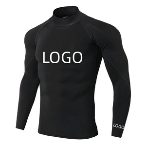 New Compression Shirt Men Sublimation <b>Printed</b> Spandex Gym <b>Surfing</b> Diving Compression Shirts Wholesale with Good Quality Design - Product Image 1