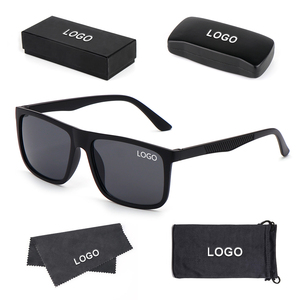 Gafas de Sol Cuadradas Clásicas de PC al Por Mayor a Precio de Fábrica, Gafas de Sol Promocionales con Logotipo Personalizado para Hombre, para Regalo - Product Image 6