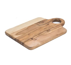 Tabla de Cortar con Asa Redonda, Superficie Lisa y Gruesa, Ideal para Cortar, Servir Bocadillos y Mejorar el Estilo Moderno de la Cocina - Product Image 2
