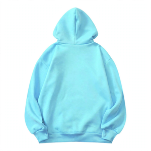 Sweat à capuche unisexe GYM Active pour homme, 100 % coton, tricoté, 340 GSM, 280g, motif lettres, avec cordon de serrage, coupe classique, prêt à porter - Product Image 3