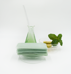 Serviettes rafraîchissantes en coton doux pour bébés, imprimées par transfert thermique, sans parfum, à base de plantes, par le Dr Papie - Product Image 2