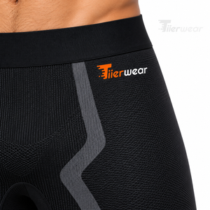 Pantalones de compresión profesionales para hombre, poliéster y spandex, 240 GSM, leggings deportivos para gimnasio y entrenamiento, leggings de compresión de fábrica OEM. - Product Image 5