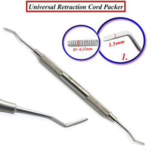 Instrumento Quirúrgico Dental Manual con Empuñadura Moleteada, Retracción Redonda Grande de 3mm, D0.28mm, Certificado CE Clase I, Shuja Surgico - Product Image 4