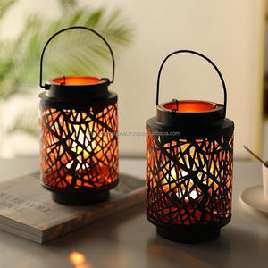 <b>Lantern</b> With Antique With Handle Christmas Candle Holder Candle <b>Lantern</b> Decoration Home Decor - Product Image 4
