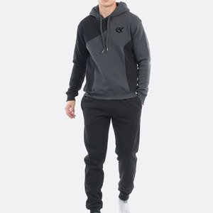 Adults Winter Hooded Solid Breathable Eco-Friendly Cotton <b>Polyester</b> <b>Tracksuit</b>-High Quality Made in Pakistan - Product Image 1