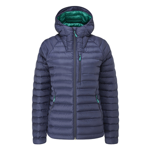 Outdoor Winter Cotton Polyester Waterproof Windproof Hooded Women Puffer Jackets Custom Design Plus Size Front Logo Wholesale - Product Image 3