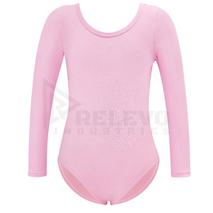 Maillots de Gimnasia Rítmica Personalizables RELEVO con Rayas Cruzadas para Competición y Actuación - Product Image 3
