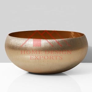 Bol de service en laiton antique dernier décor à la maison avec forme de fruit en métal jetable pour la décoration de mariage - Product Image 6