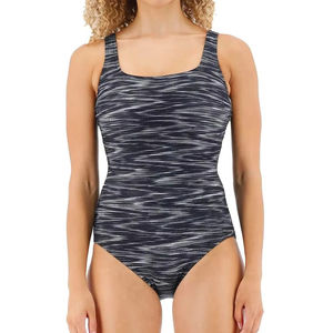Traje de Baño de Una Pieza para Adultos, de Secado Rápido y Transpirable, con Estampados Florales y Sólidos, Venta al Por Mayor - Product Image 1