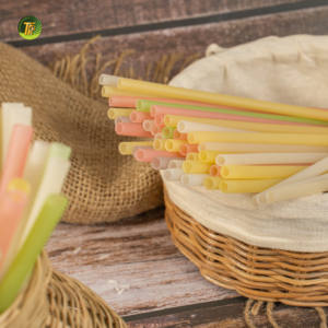 Pailles à boire jetables écologiques sans plastique en paille de riz vietnamienne pour hôtels, restaurants, cocktails, fêtes et bars - Product Image 6