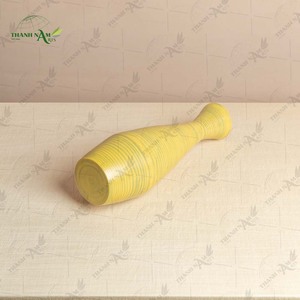 Vase en bambou en vente chaude, fabriqué à 100% en bambou naturel filé, pour la décoration intérieure et extérieure, en provenance du Vietnam - Product Image 5