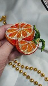 Broche Bordado con Cuentas de Estilo Boutique MD HANDICRAFTS para el Armario de Mujeres Modernas, Hecho a Mano en Uttar Pradesh para Bodas - Product Image 2