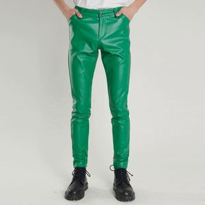 Best Price With Real 100% Genuine Men Leather Pants Genuine Leather Pants Customized All Color Leather Pent Men Breathable - Product Image 4