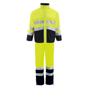 Chaquetas de Seguridad de Invierno Fluorescentes Personalizadas de Alta Visibilidad, Resistentes al Viento, con Cinta Reflectante - Product Image 6