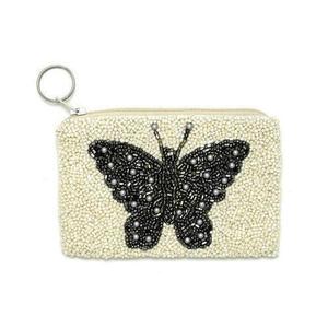 Porte-monnaie avec perles entièrement faites à la main, style clé, motif pour filles, petit format, qualité supérieure - Product Image 5