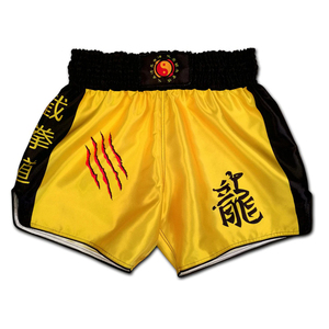 Shorts de Muay Thai avec doublure douce, légers, pour l'entraînement, MMA, boxe, kickboxing, coupe confortable, taille personnalisée - Product Image 2