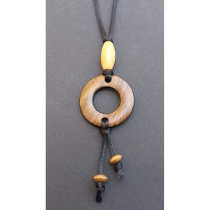 Collier en bois pour femme, mode durable, bijoux élégants, RR ENTERPRISES Inde - Product Image 4