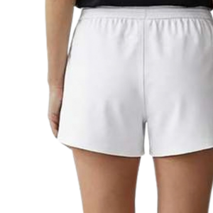 Pantalones Cortos de Felpa de Algodón Blancos Personalizados para Mujer, Cintura Elástica, Corte Holgado, Lisos, Casuales, para Verano, Ropa de Descanso, Marca Privada, Venta al por Mayor - Product Image 5