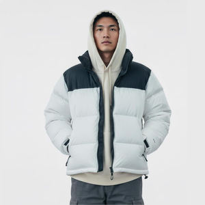 Nueva Chaqueta de Invierno 2026 de Alta Calidad, Chaqueta Acolchada de Lona para Exteriores, Rellena de Poliéster, con Logotipo Frontal, Estilo Urbano, para Hombre - Product Image 4