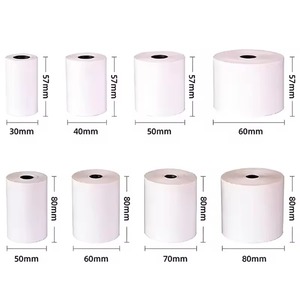 Rollo de Papel Térmico para Tickets de 58 mm de Alta Calidad, Marca Personalizada, 57*30 mm, para Impresora Térmica Portátil - Product Image 4