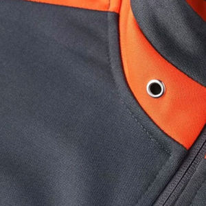 Survêtements de sport en molleton technique personnalisés avec logo pour hommes, grandes tailles, ensemble de survêtement de jogging zippé pour l'automne, vêtements de sport pour la salle de sport et le fitness - Product Image 5