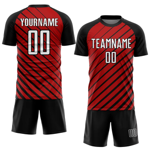 Meilleures ventes : Tenues de football personnalisées 100 % polyester pour adultes, maillots à séchage rapide avec nom et motif imprimés, nouveaux ensembles - Product Image 2