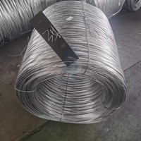 Fil d'acier galvanisé à chaud Q195, diamètre 4,0 mm, revêtement en zinc 280 g/m, bobine grande taille, cage à gabions, maille résistante à l'eau