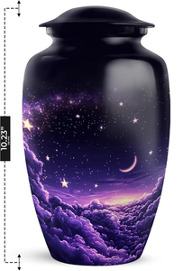 Urnas funerarias de latón para adultos, urnas hechas a mano para hombre y mujer, urnas decorativas de alta calidad. - Product Image 2