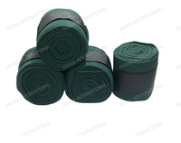 Ensemble de 4 bandages de jambes pour chevaux de polo de la marque PRIMA, en polyester respirant, équipement équestre de haute qualité, bandages d'équitation personnalisables
