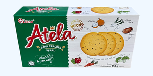 Merveilleux craquelins croustillants aux légumes 150G Boîte de sachets au goût sucré salé - Product Image 5