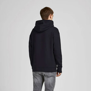 Sweat-shirt à capuche pour homme, coupe classique, en mélange de coton tricoté, streetwear d'hiver - Product Image 1