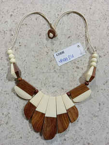 Fabricante indio directo personalizado estilo Vintage brillante cuerno abalorios resina collar perfecto regalo cadenas tipo ancla - Product Image 5