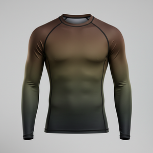 Camiseta de compresión unisex de manga larga de secado rápido para natación, surf y actividades al aire libre. - Product Image 1