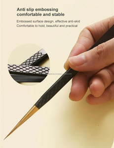 Pinzas de extensión de pestañas, Accesorios de belleza, pinzas de agarre de diamante - Product Image 5