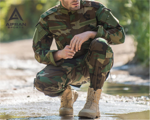 Ensemble uniforme de travail Aifran Sports pour hommes, respirant, en tissu Ripstop, BDU, pour la sécurité et l'entraînement - Product Image 3