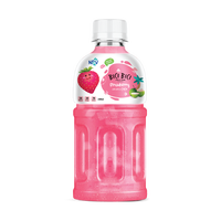 NPV Bici Bici Mangosteen Puree Gevuld Sap met Nata De Coco 250ml X24 Blikjes Doos Vietnam OEM