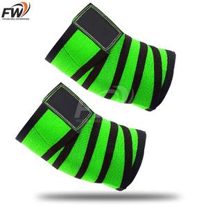 ผ้าพันเข่าคุณภาพสูงแบบ OEM สำหรับฟิตเนส สายรัดเข่าแบบยืดหยุ่นสำหรับสควอท ผ้าพันเข่าแบบทนทาน - Product Image 1