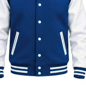 Chaqueta Varsity con Letras Bordadas para Hombre, Chaqueta Bomber Clásica de Béisbol con Cuello Acanalado, Cierre de Botones a Presión y Comodidad - Product Image 6