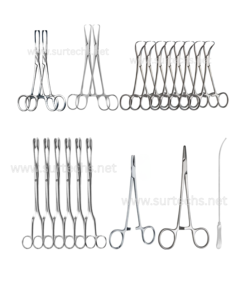 Curettage Set 1 Stainless Steel Gynecology Surgical Instruments CE Certified Hospital Grade Kit - Product Image 3