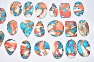 Pierre précieuse turquoise épineuse de qualité supérieure pour bijoux - Product Image 3