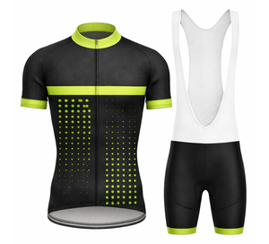 Ensemble maillot et cuissard de cyclisme personnalisés sublimés, respirant, tenue professionnelle pour hommes, kit de cyclisme professionnel, uniforme de vélo à séchage rapide - Product Image 1
