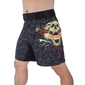 Pantalones Cortos de Jiu Jitsu Personalizados, Totalmente Sublimados, de Spandex y Poliéster, para Grappling, BJJ, MMA, de Secado Rápido, Elásticos, para Boxeo y MMA - Product Image 3