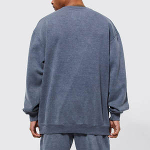 Conjunto Deportivo Casual de 2 Piezas para Hombre, Lavado Ácido, Sudadera con Capucha Cómoda y Pantalones con Cordón, Ropa Casual Masculina 2026 - Product Image 5