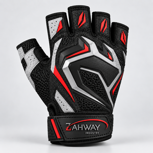 High Quality Cycling Gloves With Moisture Wicking Fabric Comfortable Fit Shock Protection Anti Slip Palm For Road Bike Cycling - Product Image 3