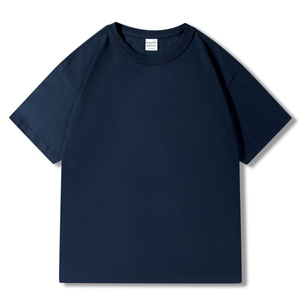 <b>Black</b> oversized cotton <b>tee</b> Custom logo streetwear top Crew neck short sleeve <b>shirt</b> Men's casual streetwear tshirt - Product Image 3